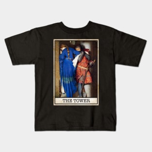 The Tower Tarot Kids T-Shirt